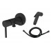 Set dus igienic Toubkal negru mat